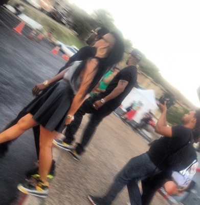 Cassie and Diddy at SXSW Fader Fort
