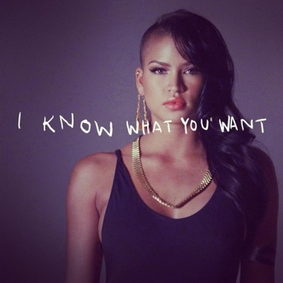 Go checkout her new video "I Know What You Want" on her Youtube Channel Cassie
