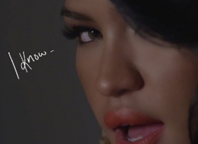 Taken from Cassie's new video "I Know What You Want" now on her YouTube Channel CASSIE 
