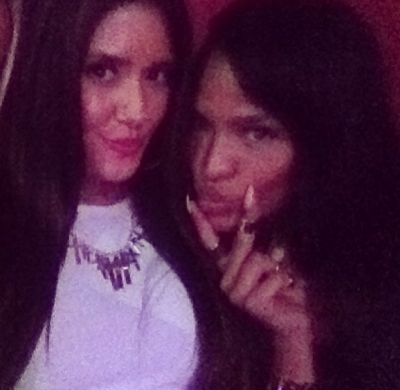 Cassie hosting party at Club Play in Miami
