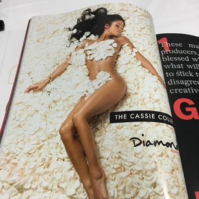 The "Cassie" Collection Ad for Diamond Supply Women's Collection in Fader Magazine
